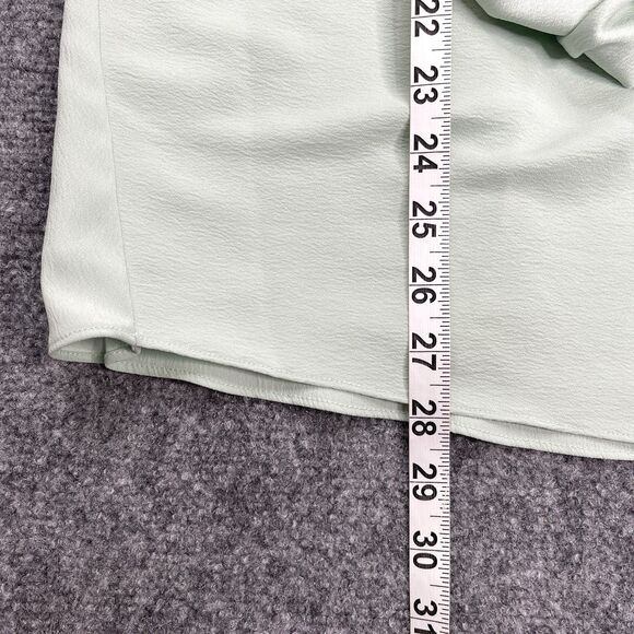 MM Lafleur Ismelka Top Size XL Sleeveless Built In Wrap Scarf Pale Green - Picture 9 of 11